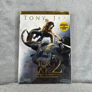 Ong Bak 2 The Beginning DVD 2-Disc Collector's Edition Tony Jaa New Sealed